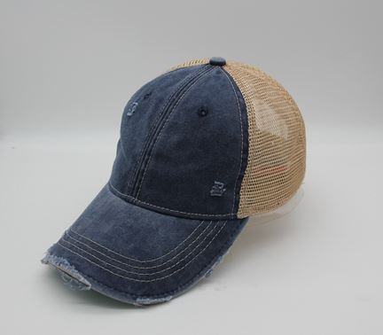 Distressed hat