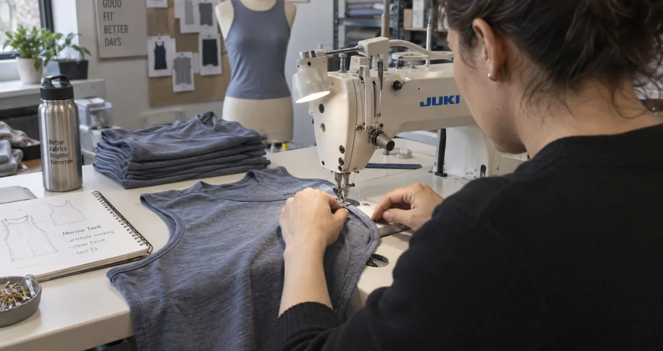 Merino Tank Top Development for Warm-Weather Performance